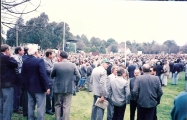 0001 Vets at assembly point before march